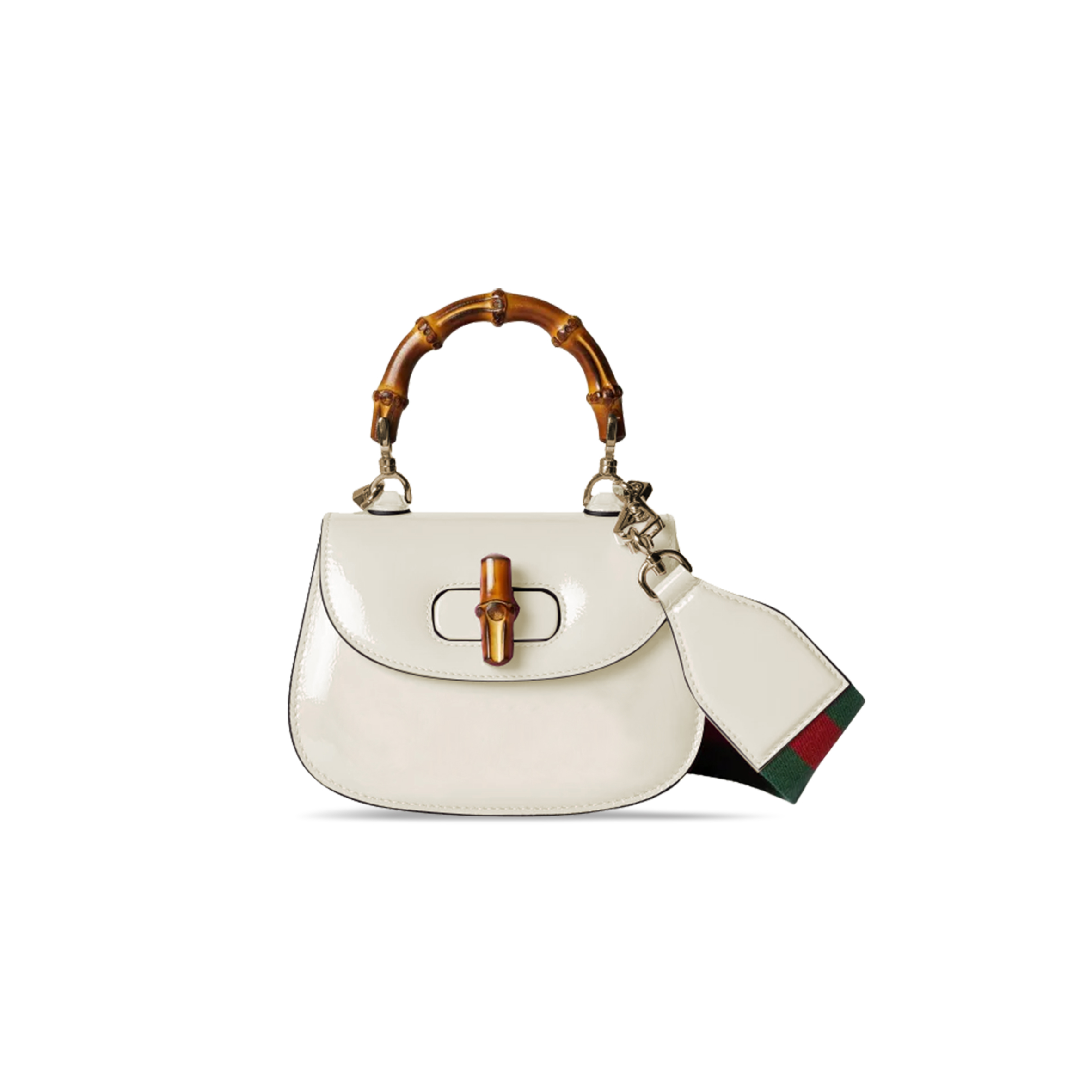 G*u*i bamboo 1947 mini python bag 786482 (17*12*7.5cm)